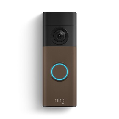 RING Battery Video Doorbell 2 - 2K, Gegensprechfunktion, Türklingel Matte Mocha