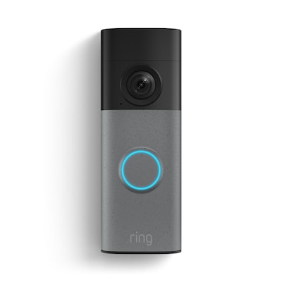 RING Battery Video Doorbell 2 - 2K, Gegensprechfunktion, Türklingel Speckled Gray
