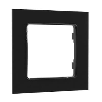 Shelly Wall Frame 1 Wandtaster Rahmen 1-fach Schwarz