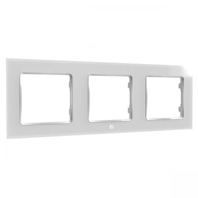 Shelly Wall Frame 3 Wandtaster Rahmen 3-fach weiß