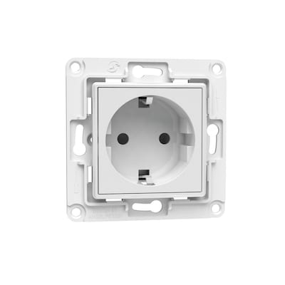 Shelly Wall Socket EU Wandsteckdose weiß