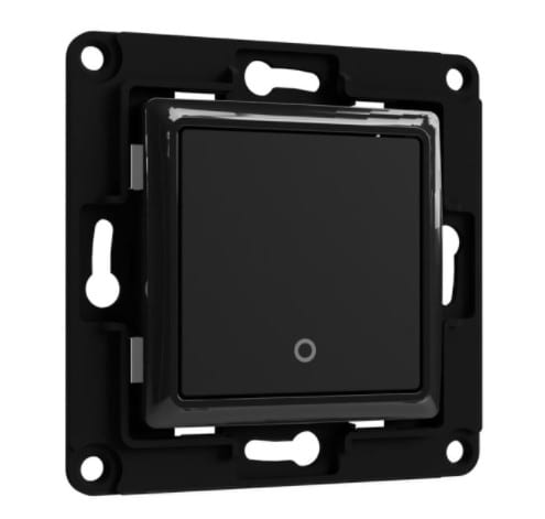 Shelly Wall Switch 1 Wandtaster 1-fach schwarz