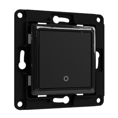 Shelly Wall Switch 1 Wandtaster 1-fach schwarz