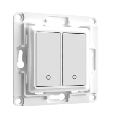 Shelly Wall Switch 2 Wandtaster 2-fach weiß