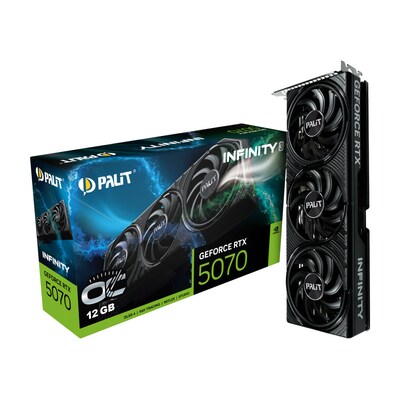 PALIT GeForce RTX 5070 Infinity 3 OC 12GB Grafikkarte HDMI/DP