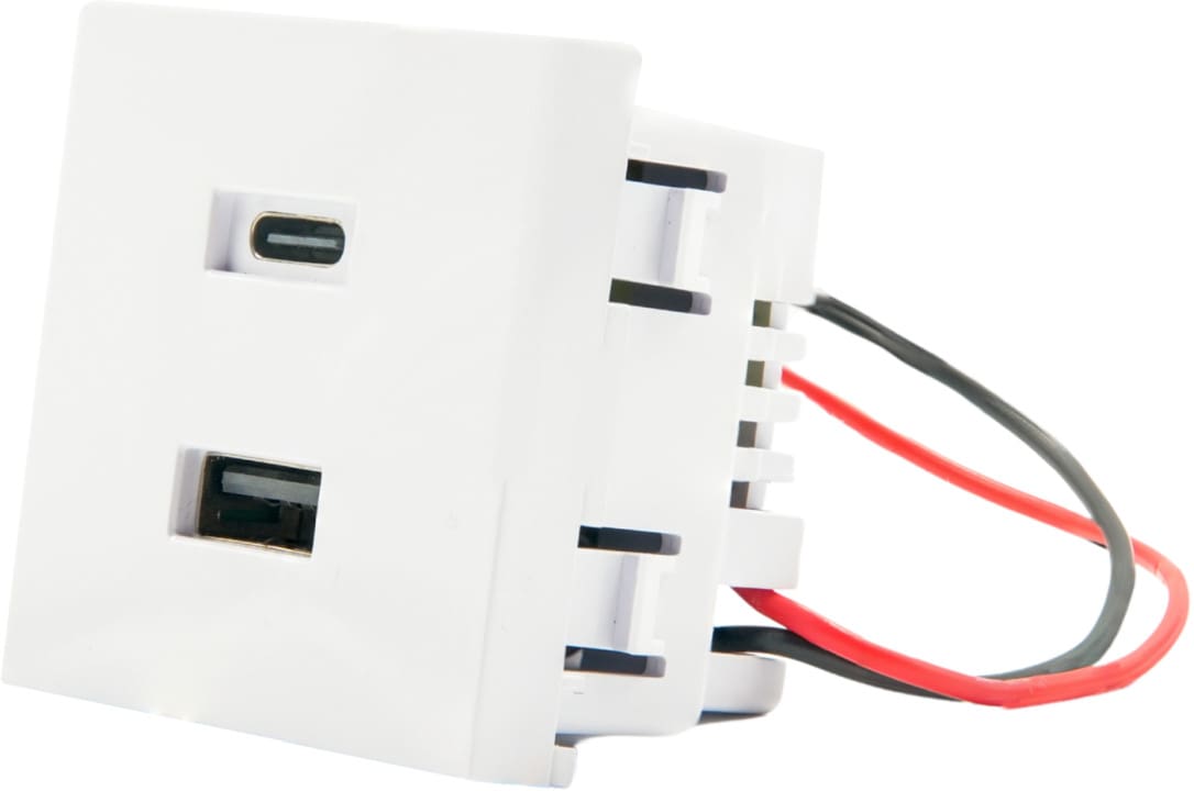 Shelly USB-Charger weiß für Shelly Wall Display