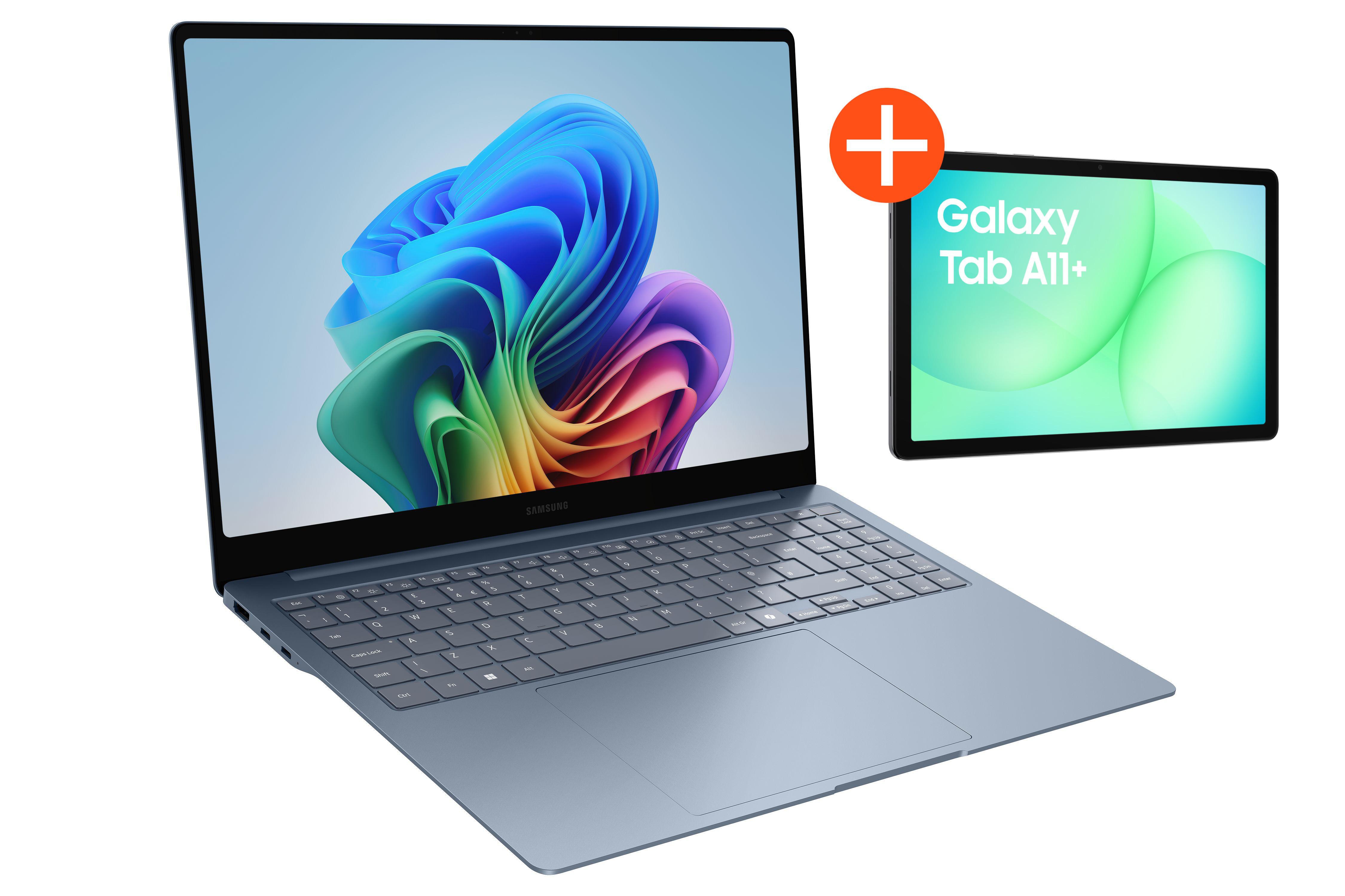 SAMSUNG Galaxy Book6 Edge 16" WQXGA+ Snapdragon X2 Elite 16GB/512GB SSD Win11 NP960XRD-KB1DE Copilot+PC +Tab A11+