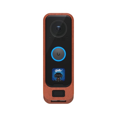Ubiquiti Unifi G4 Doorbell Pro Cover Ziegelstein