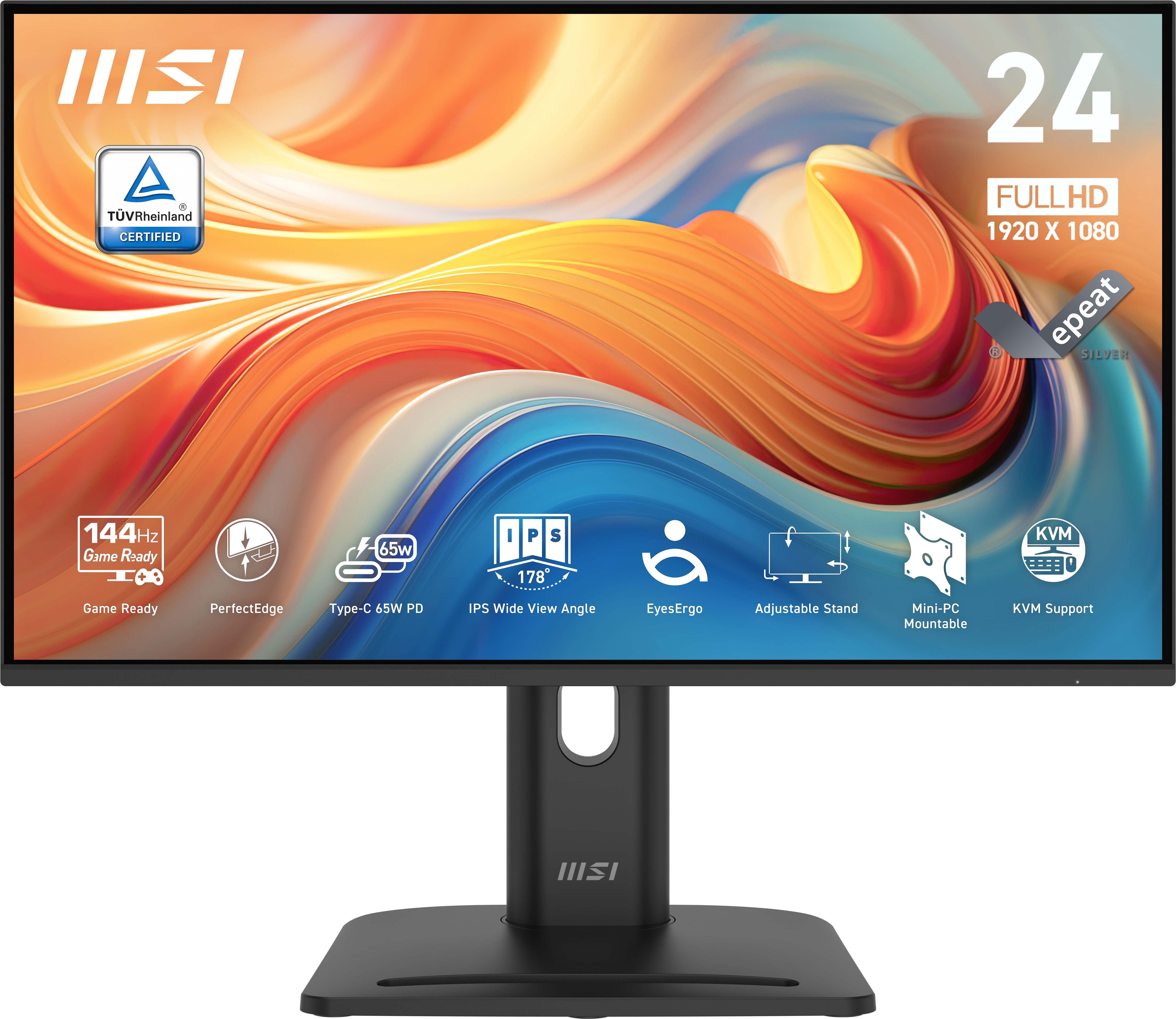 MSI PRO MP245PHG E14 23.8 Zoll Full HD 16:9 144 Hz Monitor