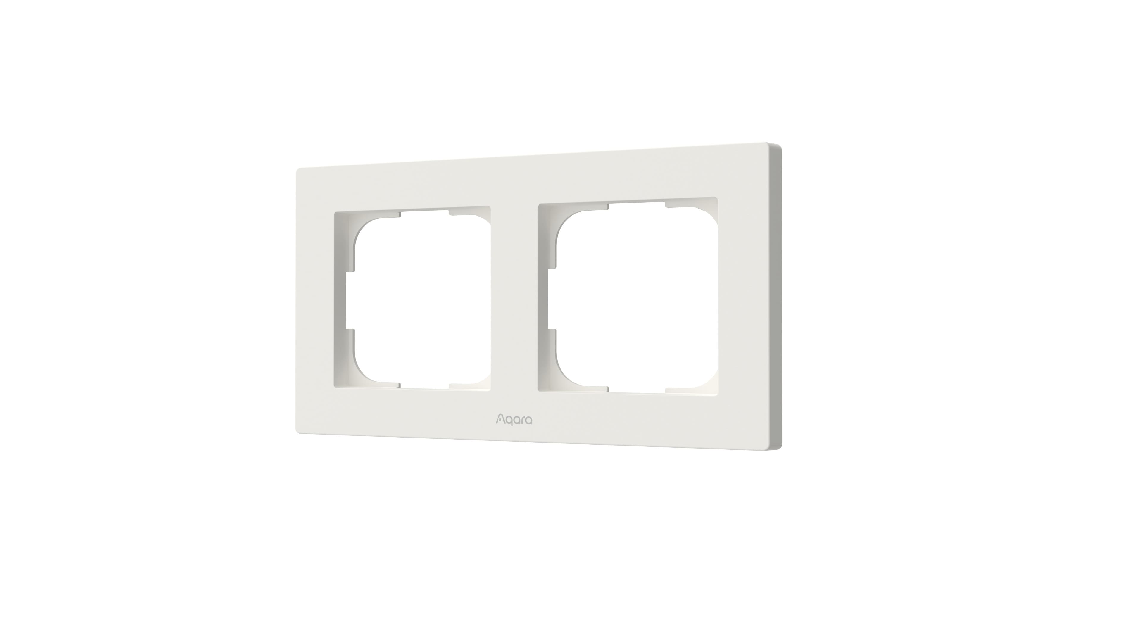 Aqara Switch Frame H2 EU (2-gang) weiß