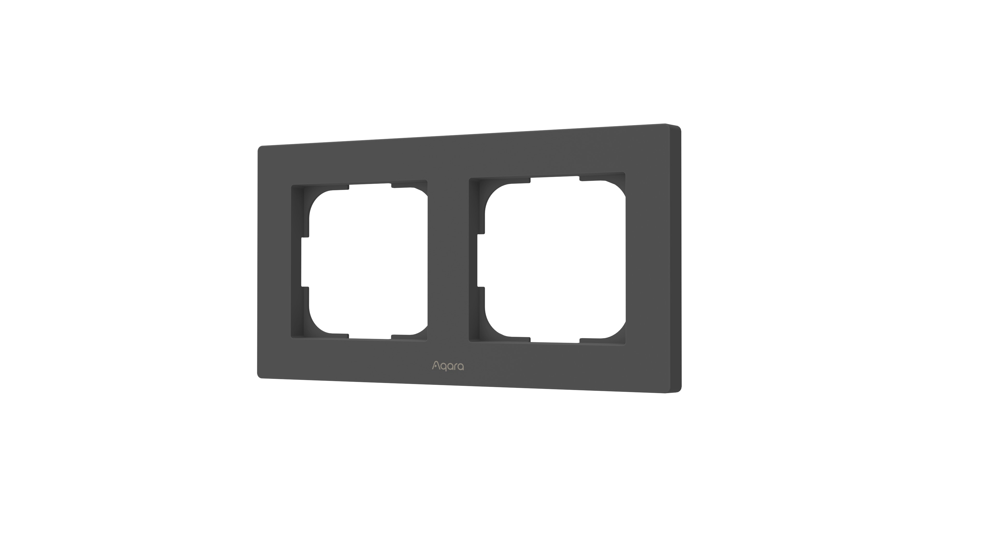 Aqara Switch Frame H2 EU (2-gang) grau