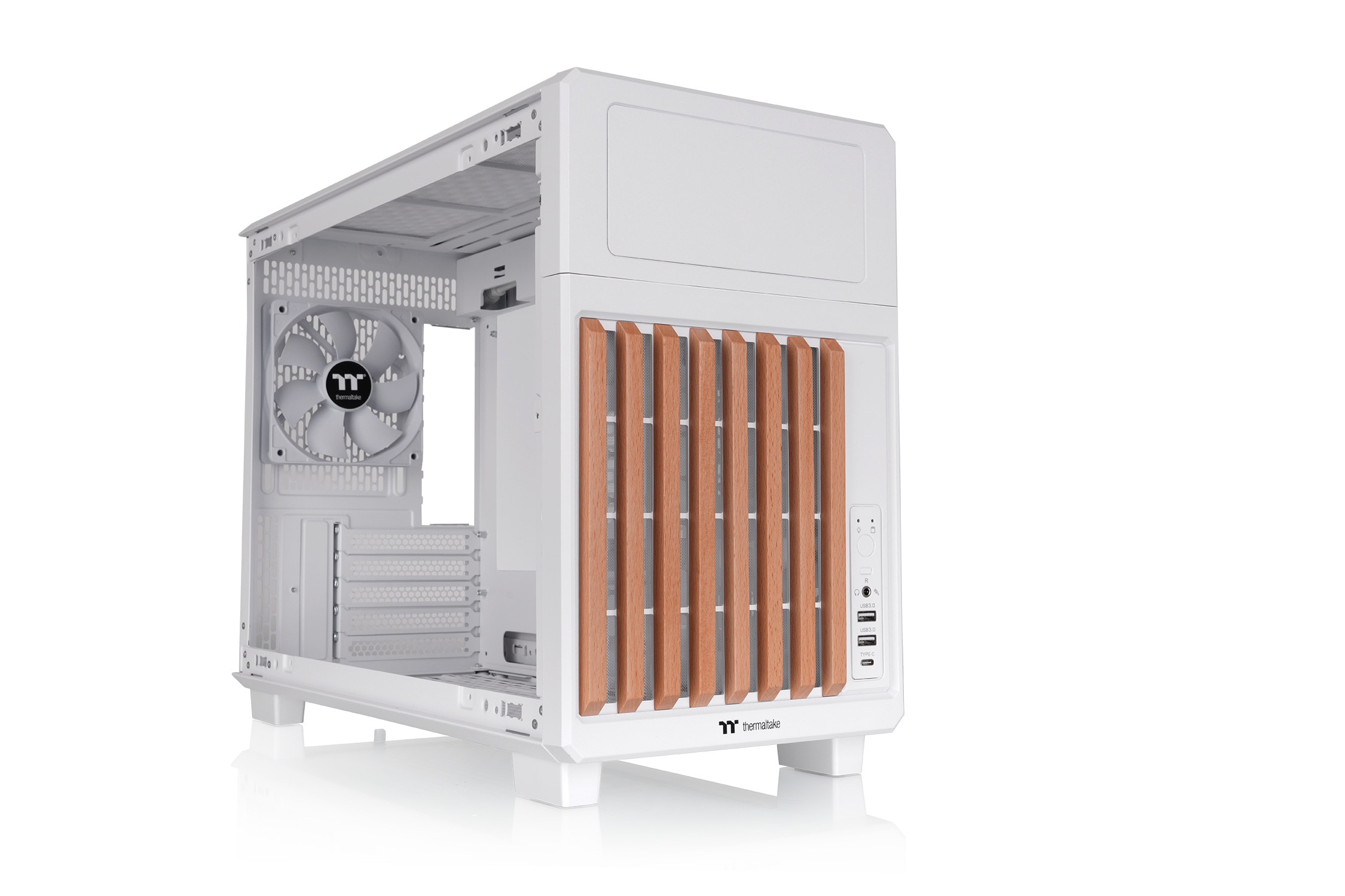 THERMALTAKE TR200 WS Mid Tower Gehäuse Snow White