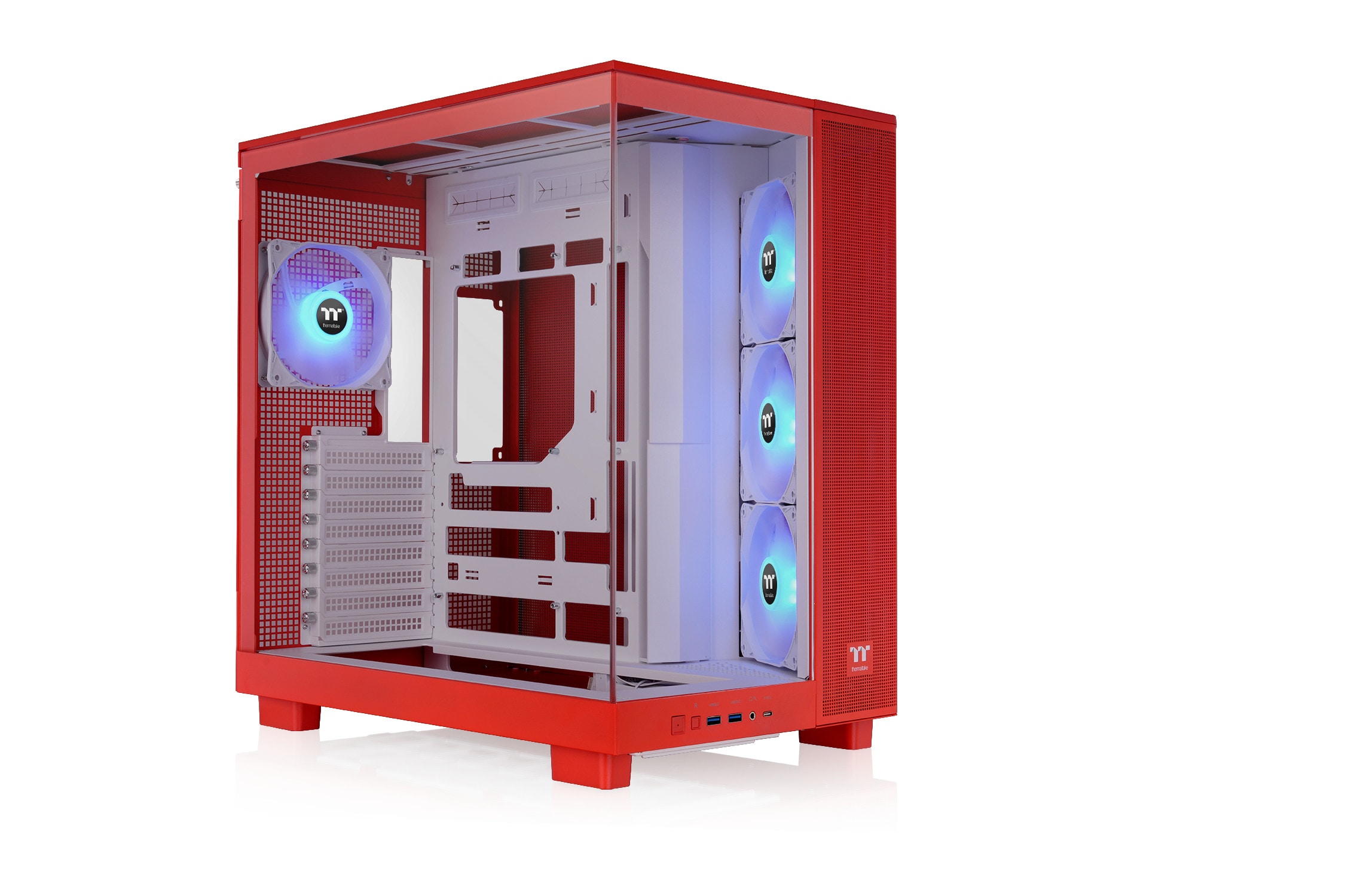 THERMALTAKE View 380 XL TG ARGB Midi Tower ATX Gehäuse flaming orange