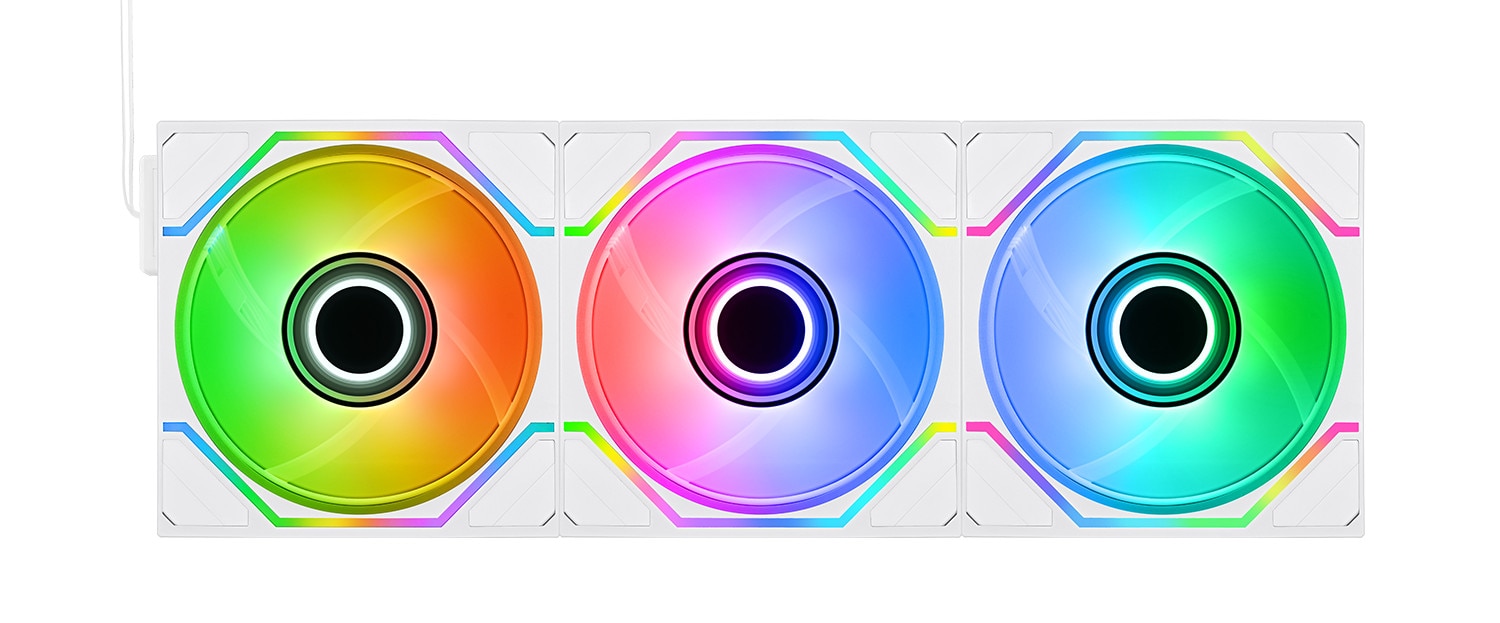 Thermaltake SWAFAN 120EX Infinity ARGB 120mm 3er Pack weiß