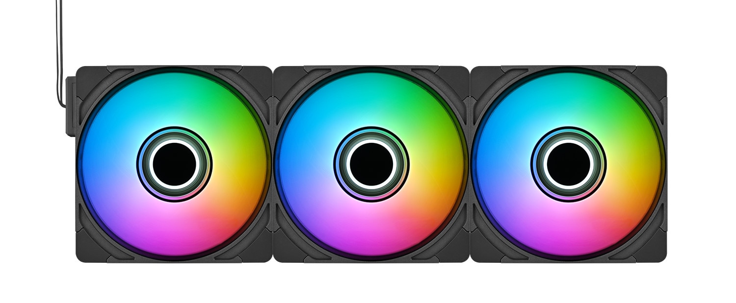 Thermaltake CT120 EX Infinity ARGB Sync 120mm 3 Pack schwarz