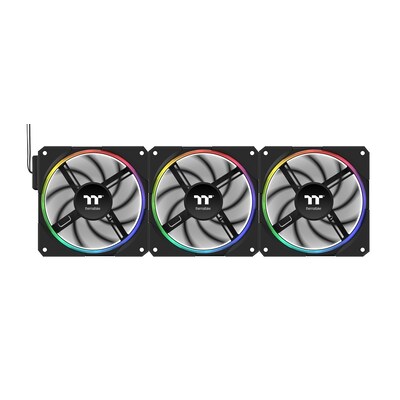 Thermaltake TS120 EX RGB 120mm 3 Pack schwarz