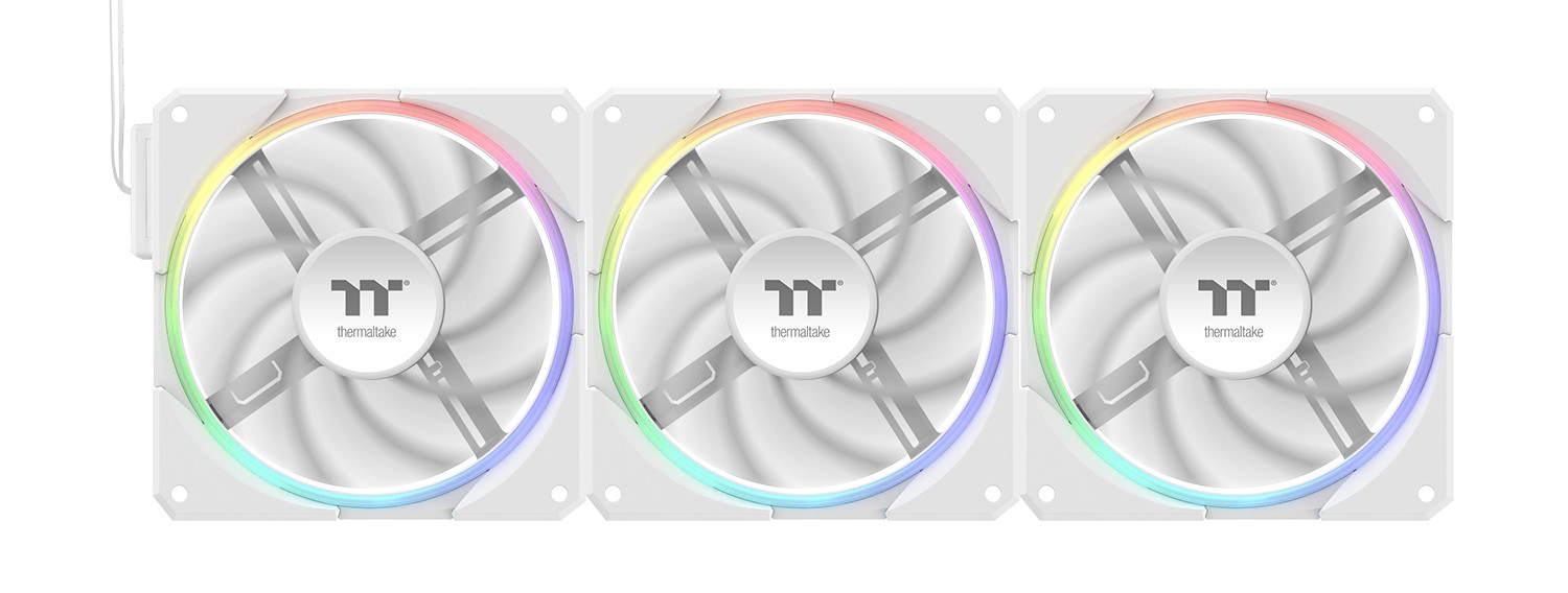 Thermaltake TS120 EX RGB 120mm 3 Pack weiß