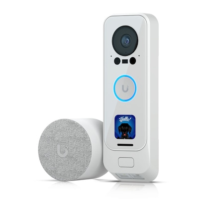 Ubiquiti Unifi Protect G4 Doorbell Professional PoE Kit / Türklingel / Wifi / 8MP Kamera / 2-Way Audio / UVC-G4 Doorbell Pro PoE Kit-White