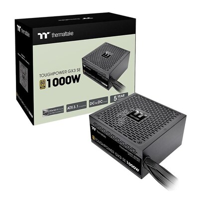 Thermaltake Toughpower GX3 SE 80 Plus Gold ATX3.1 PCIe 5.1 1000 Watt