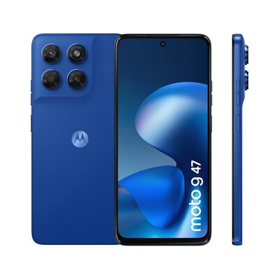 Motorola Moto g47 5G 8/128 GB Android 16 Smartphone Nautical Blue