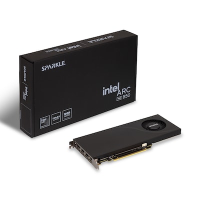 SPARKLE Intel Arc Pro B50 Blower 16GB GDDR6 Grafikkarte 4x DP