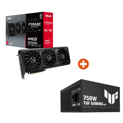ASUS LEVEL UP #3 Bundle (PRIME-RX9070XT + TUF-GAMING-750B-EVO)