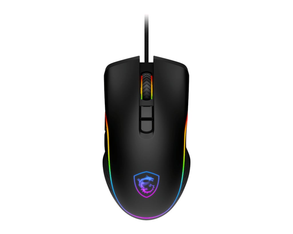 MSI FORGE GM300 Maus Schwarz kabelgebunden