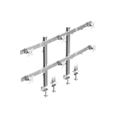 RAIDSONIC Diamond Stand 666 IB-MS666-T6, Monitorständer für 6x 32" Monitore