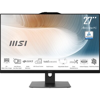 MSI Modern AM272P 1M-1425AT AiO 27" FHD Core 5 120U 16GB/512GB SSD Win11 schwarz