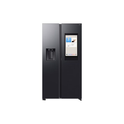 Samsung RS90F66BEFEF Side-by-Side EEK: E NoFrost View Inside Black Steel 614l Kühlschrank