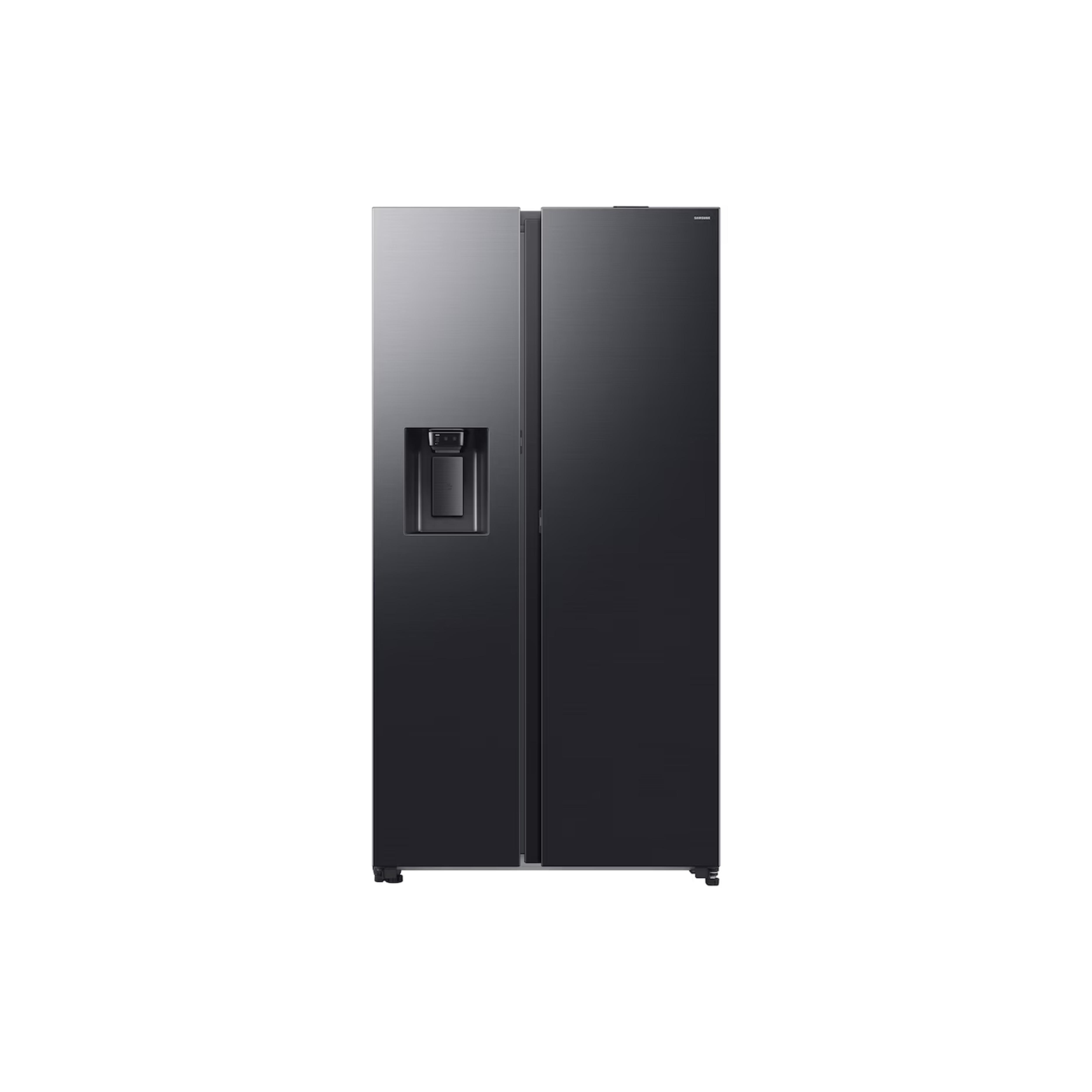 Samsung RS80F Side-by-Side Kühlschrank - 640 L - Schwarz - EEK E - Autom. Türöffnung - Festwasseranschluss - Image 2