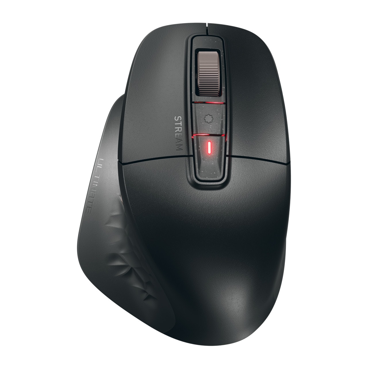 Cherry STREAM Ultimate Maus Schwarz kabellos / kabelgebunden (Bluetooth / Funk) für Rechtshänder