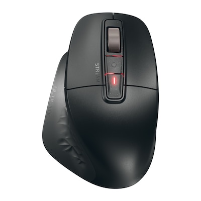 Cherry STREAM Ultimate Bluetooth-Maus Schwarz, kabellos, USB-C, 2.4 Ghz Empfänger, 6000 DPI
