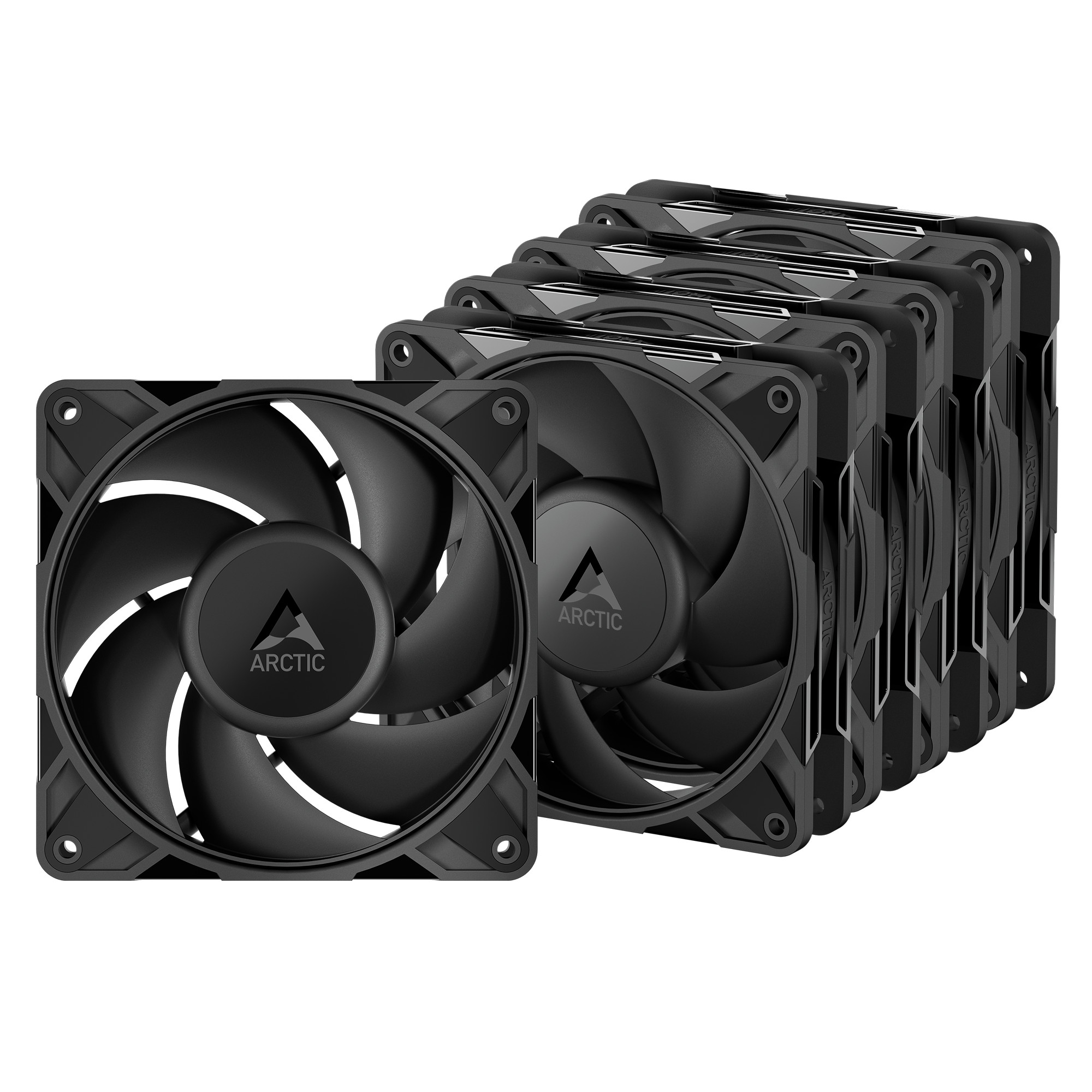 ARCTIC Gehäuselüfter P12 Pro LN PWM 5er Pack 120 mm schwarz 4-pin