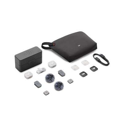 DJI Mic Mini 2 (2x Sender + 1x Handy-Empfänger 1x Ladeschale)