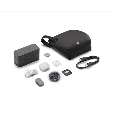 DJI Mic Mini 2 (1x Sender + 1x Handy-Empfänger 1x Ladeschale)