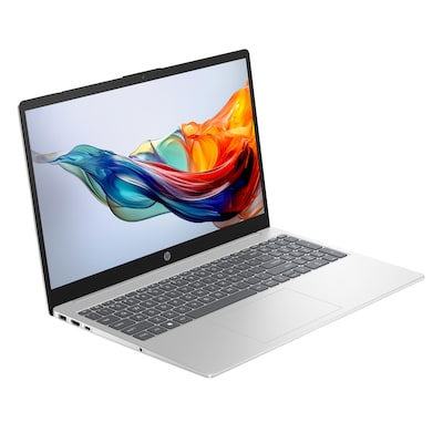 HP 15,6" FHD Laptop silber Core 5 120U 8GB/512GB SSD DOS 15-fd1450ngx