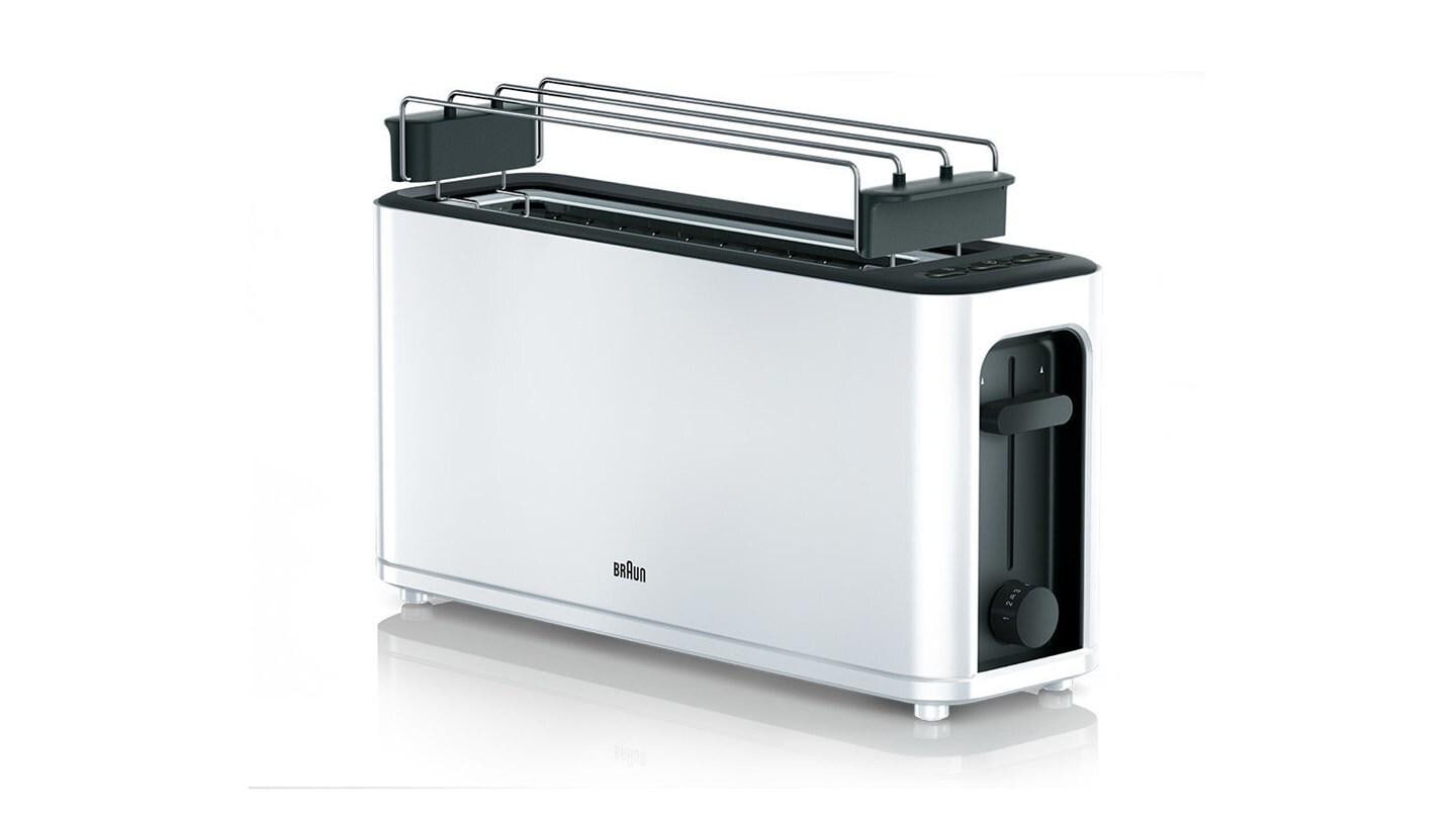 Braun Langschlitztoaster Ht 3110 Wh Ws Ht3110wh - Bild 3