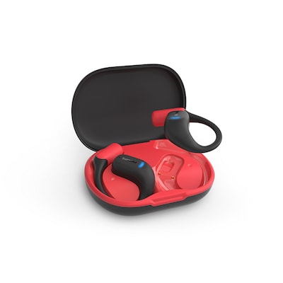 Philips 6000 series TAA6709BK/00 Open-Ear True Wireless Stereo Kopfhörer Bluetooth schwarz/rot