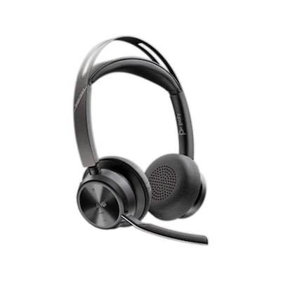 Image of HP Poly Voyager Focus 2 Microsoft Teams Certified USB-C-C Headset +USB-C/A Adapter