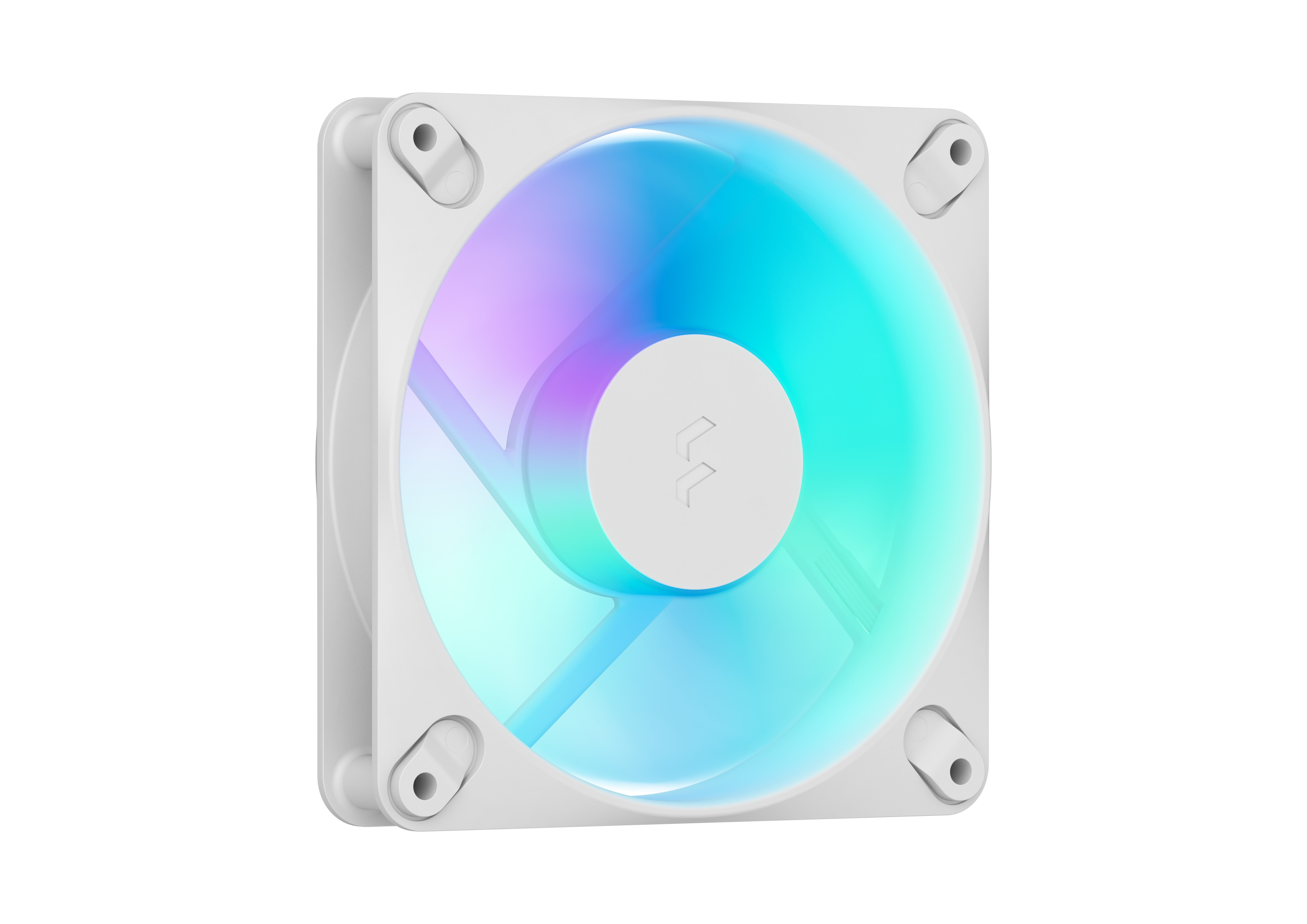 Fractal Design Dynamic 3 RGB Reverse 120mm Gehäuselüfter weiß
