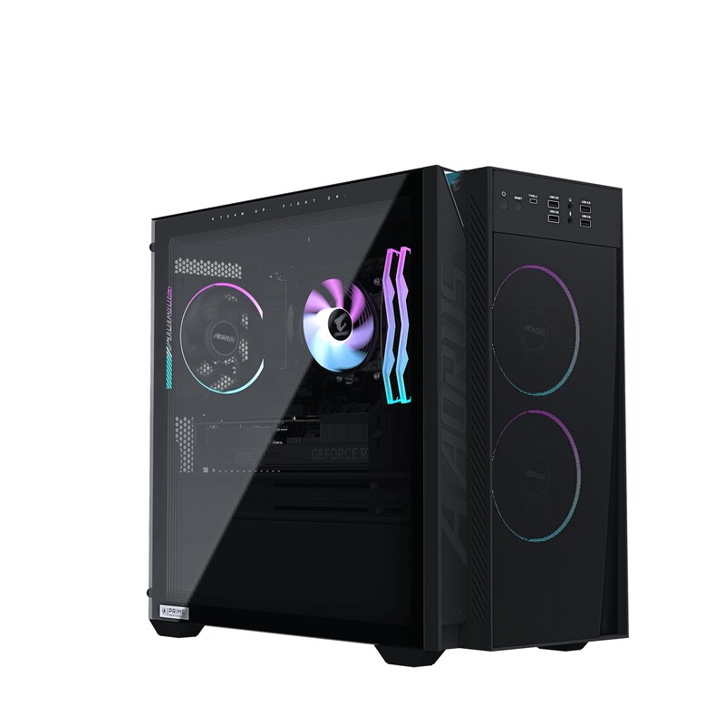 GIGABYTE AORUS Prime 3 Gaming PC (AP3A7N7-5100) Ryzen 7 9700X 32GB/1TB SSD RTX 5070 Win11 Home
