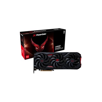 Image of POWERCOLOR AMD Radeon RX 9070 GRE Red Devil 12GB GDDR6 Grafikkarte, DP, HDMI
