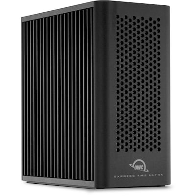 OWC Express 4M2 Ultra 4-Bay Externes Storage Gehäuse mit Thunderbolt 5