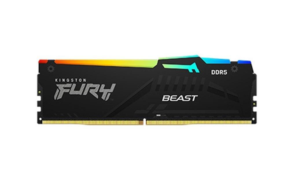 Kingston FURY Beast RGB (2 x 32GB, 6000 MHz, DDR5-RAM, DIMM), RAM, Schwarz - Image 6