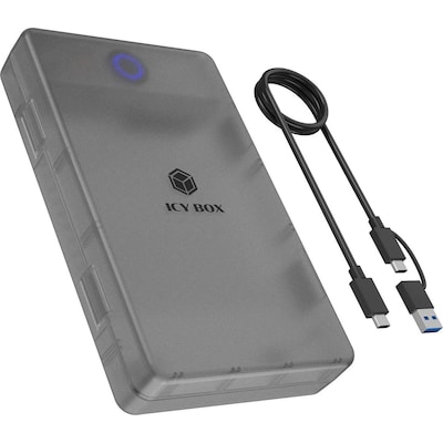 RaidSonic ICY Box IB-388-CU3, Spade Base 388, Festplattengehäuse USB-C 3.0