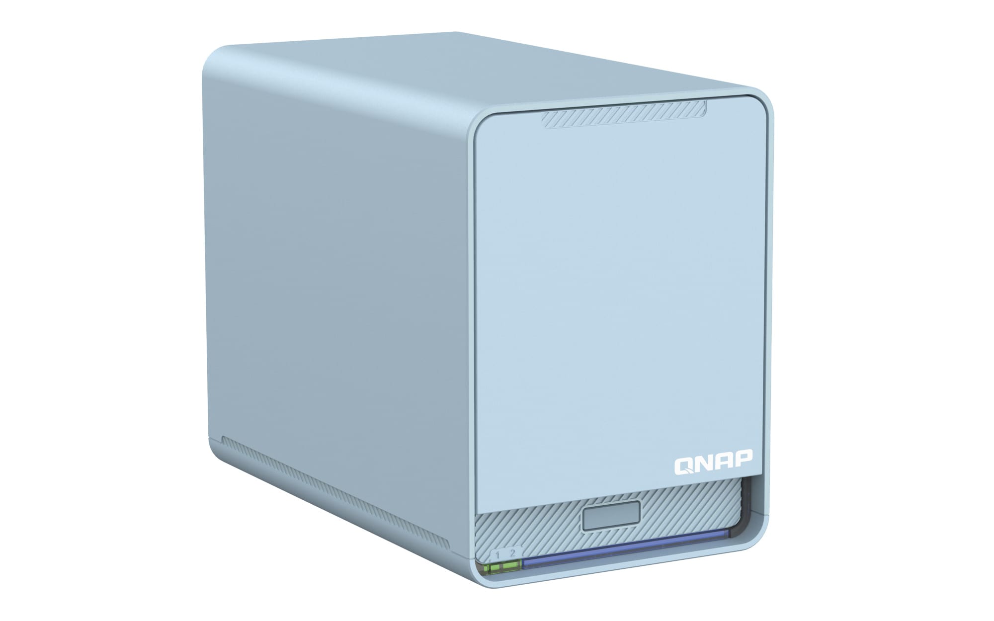 QNAP QMiroPlus-201W Tri-Band Wi-Fi SD-WAN Router 2,5GbE NAS 2-Bay