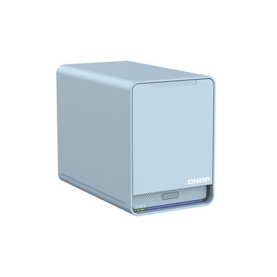 QNAP QMiroPlus-201W Tri-Band Wi-Fi SD-WAN Router 2,5GbE NAS 2-Bay