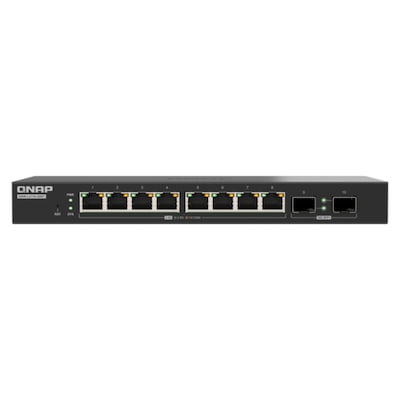QNAP QSW-L2110-2S8T 8 ports 2,5GbE RJ45, 2 ports 10G SFP+/ NBASE-T Combo Switch