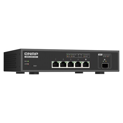 QNAP QSW-L3205-1C4T Managed 10GbE Switch – 4x 10GBASE-T & 1x 10G Combo Port